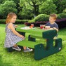 Iškylos stalas su 2 suoliukais vaikams | Go Green | Little Tikes